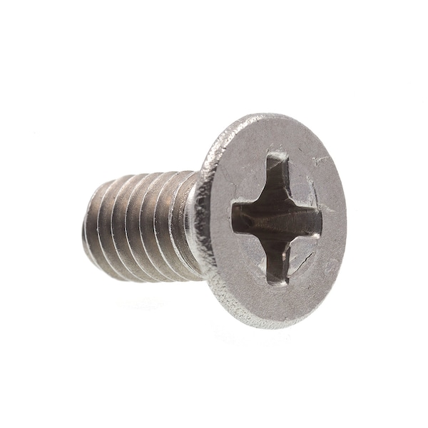 Prime-Line Machine Screw, Metric, Flat Head, Phillip Drive M4-0.7 X 8MM A2-70 Stainless Steel 10PK 9121136 - main